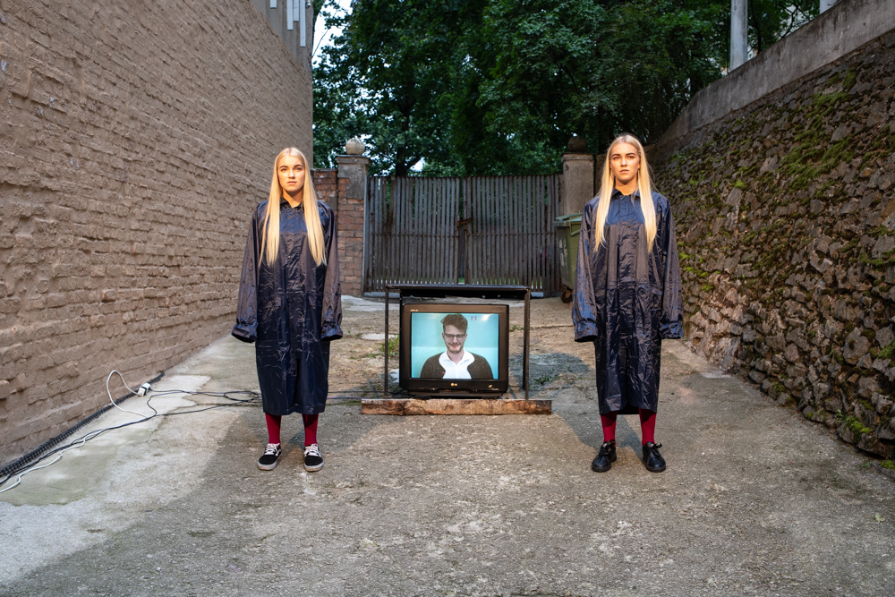 Skats no izrādes "Latvijas Plānošanas institūts" // Foto – Ginta Garūta